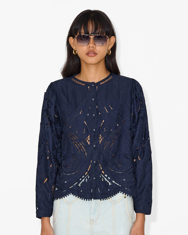Magali Pascal RENEE SHIRT MIDNIGHT