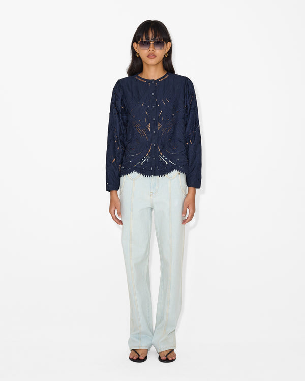 Magali Pascal RENEE SHIRT MIDNIGHT