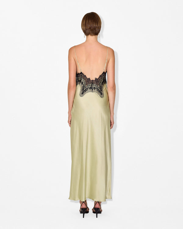 Magali Pascal RITA SLIP DRESS SEA SALT