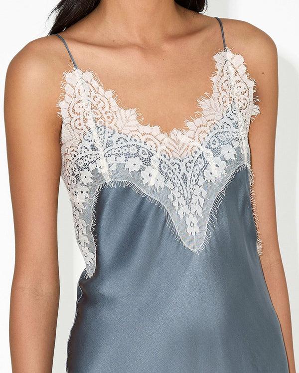 Magali Pascal RITA SLIP DRESS Serenity Blue