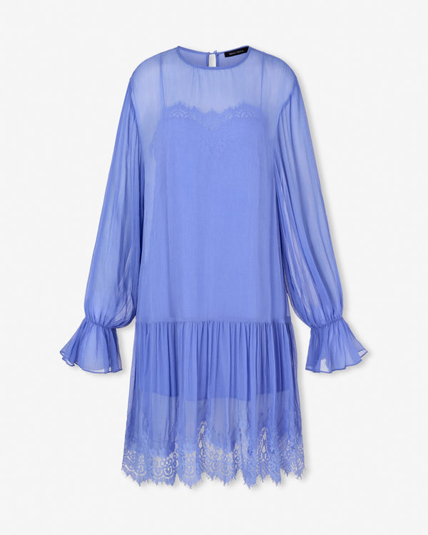 Magali Pascal ROSABELLE MINI DRESS ELECTRA