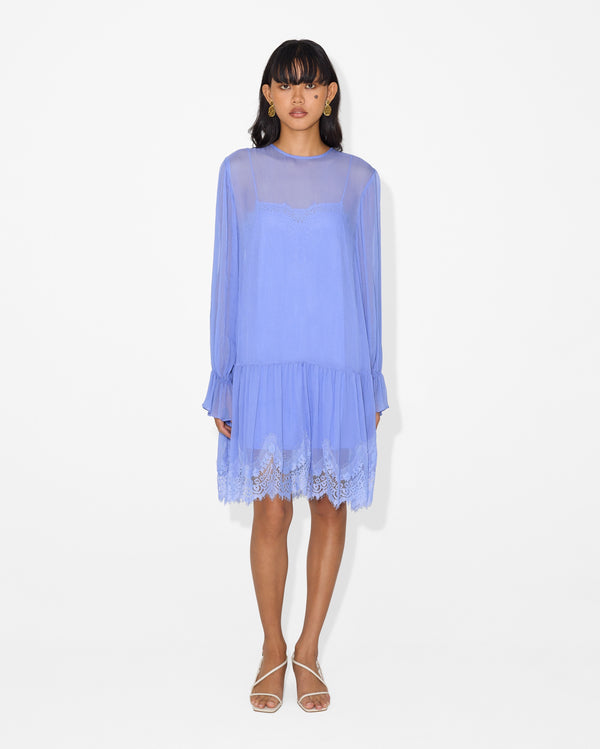 magali pascal ROSABELLE MINI DRESS ELECTRA