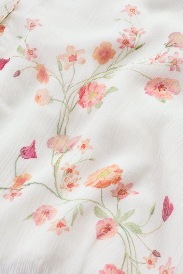 Magali Pascal ROSABELLE MINI DRESS PETAL PRINT