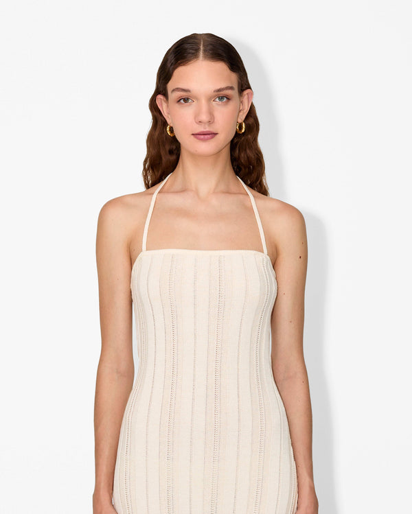 Magali Pascal RUBEN DRESS IVORY