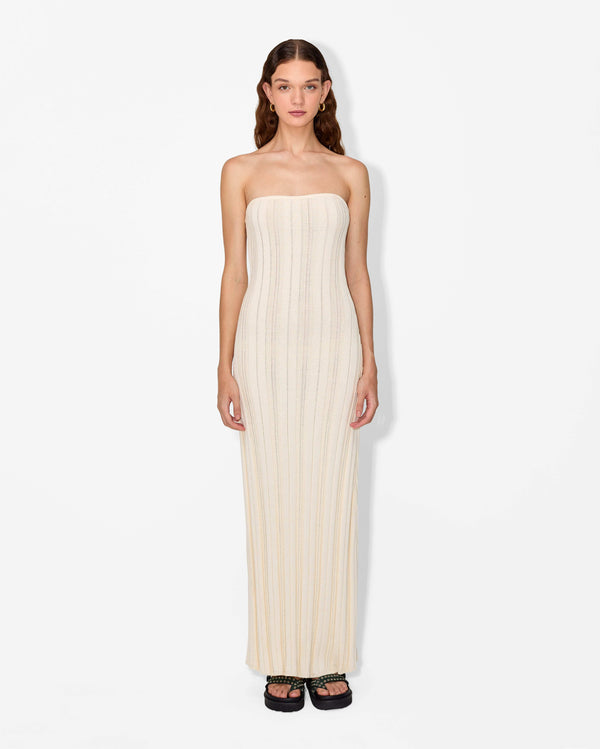 magali pascal RUBEN DRESS IVORY