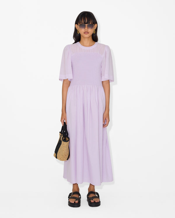 magali pascal SARAH DRESS LILAC