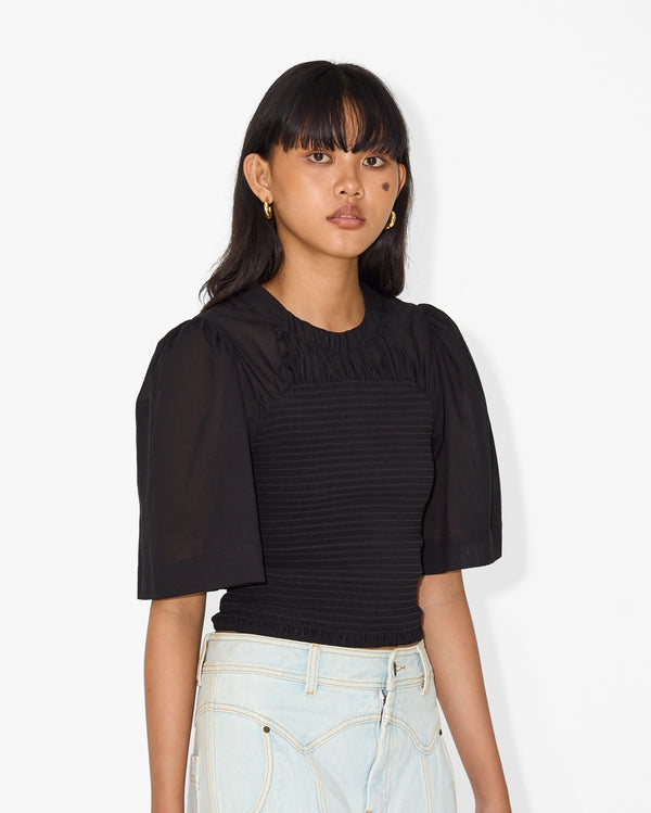 Magali Pascal SARAH TOP BLACK
