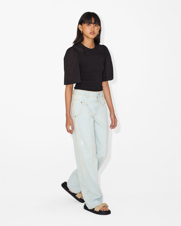 Magali Pascal SARAH TOP BLACK