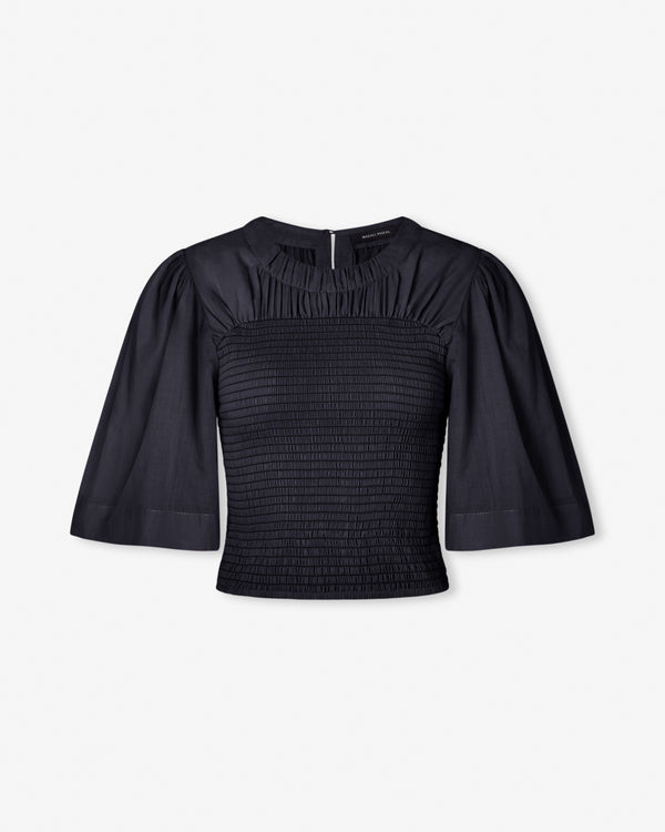 magali pascal SARAH TOP BLACK