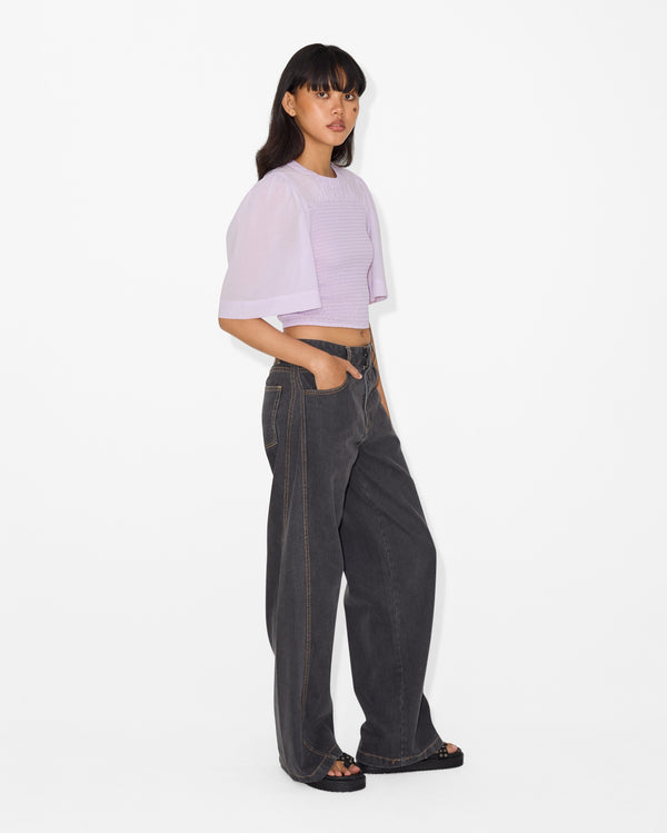 Magali Pascal SARAH TOP LILAC