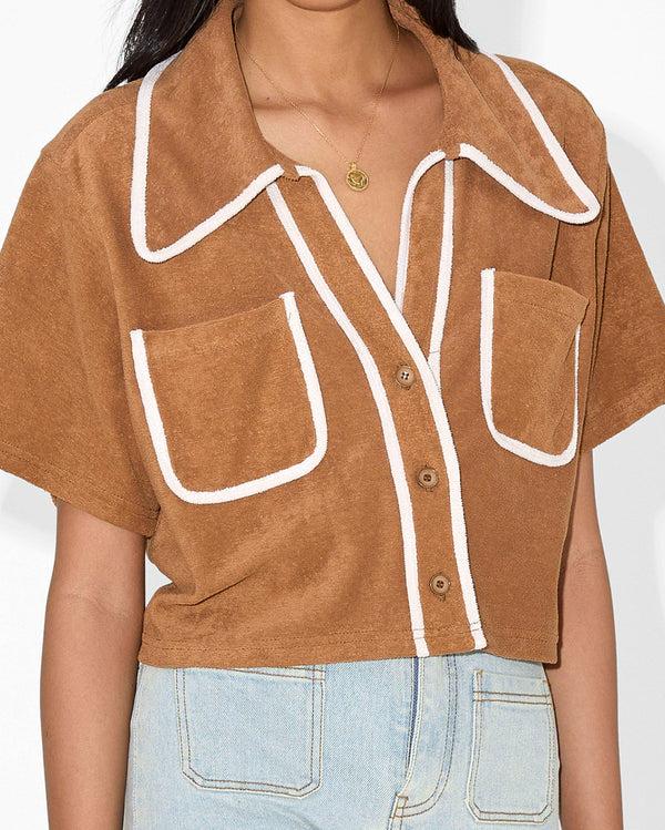 Magali Pascal SERENA SHIRT Almond