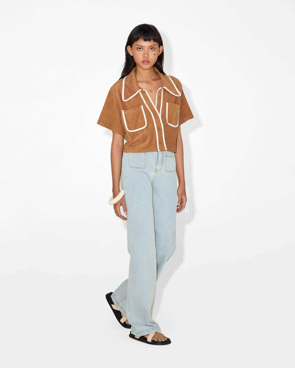 Magali Pascal SERENA SHIRT Almond