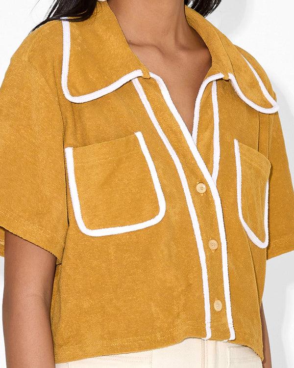 Magali Pascal SERENA SHIRT Amber Gold