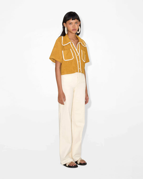 Magali Pascal SERENA SHIRT Amber Gold