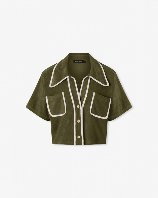 magali pascal SERENA SHIRT KHAKI