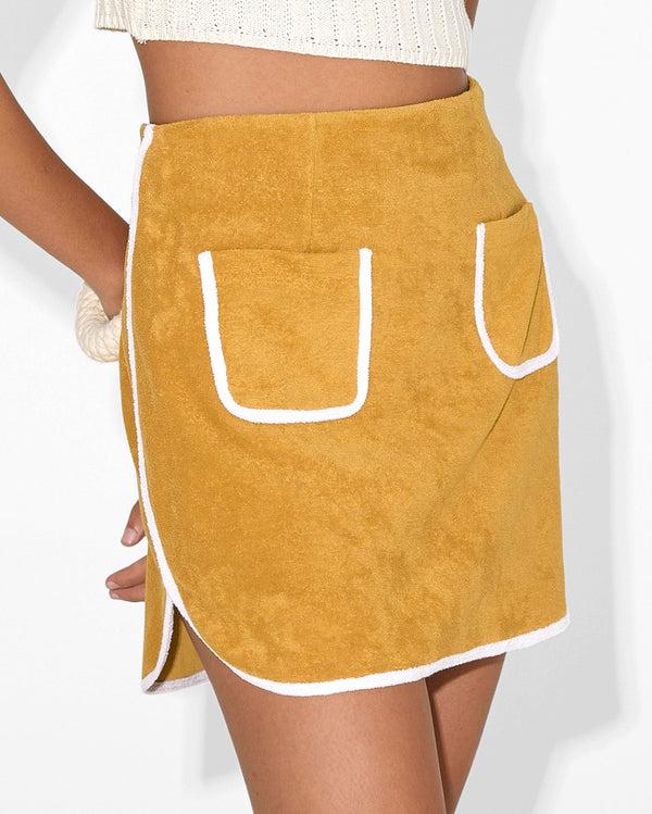 Magali Pascal SERENA SKIRT Amber Gold