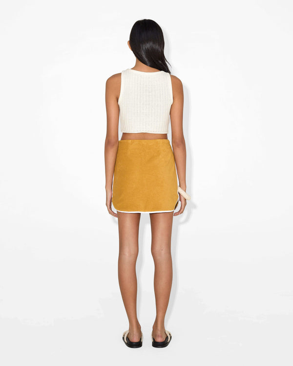 Magali Pascal SERENA SKIRT Amber Gold