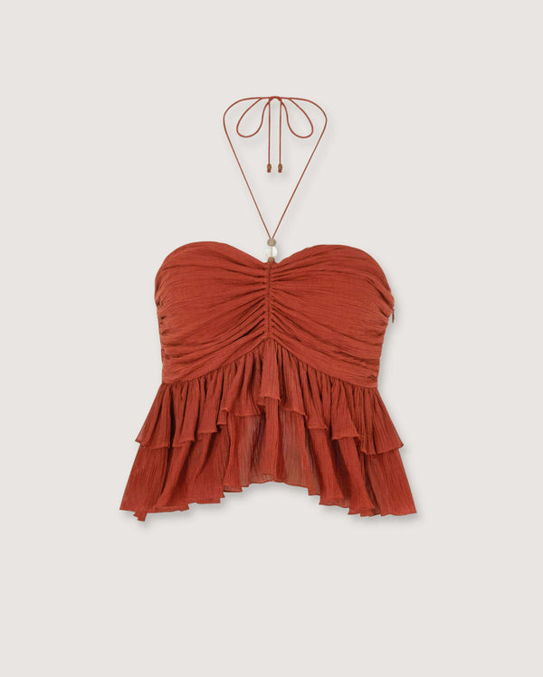 Magali Pascal SHELLEE TOP CARMINE