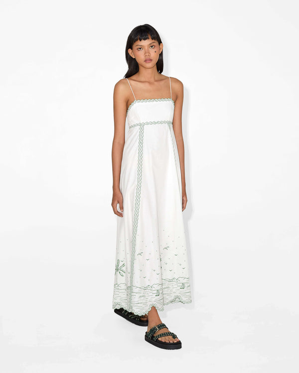 Magali Pascal SIREN DRESS Off White