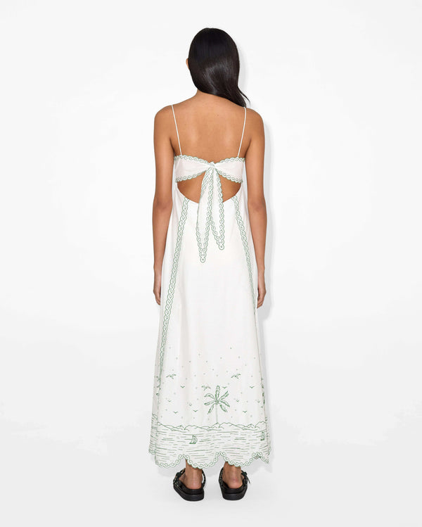 Magali Pascal SIREN DRESS Off White