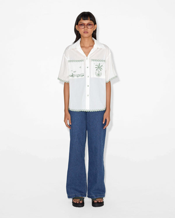 Magali Pascal SIREN SHIRT Off White