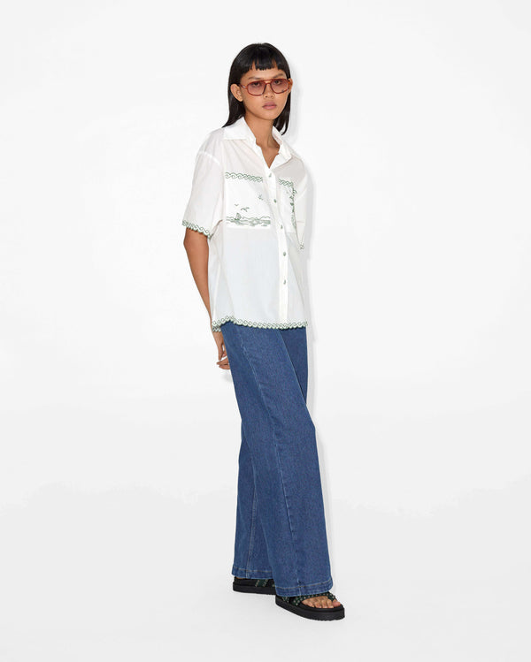 Magali Pascal SIREN SHIRT Off White