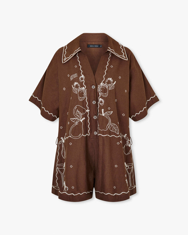 magali pascal SUNDAY JUMPSUIT ARABICA