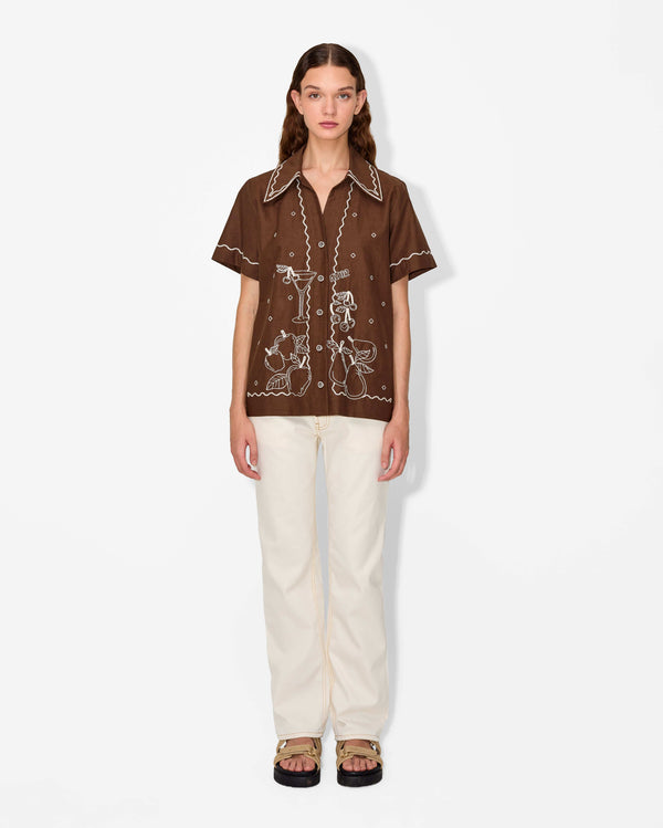Magali Pascal SUNDAY SHIRT ARABICA