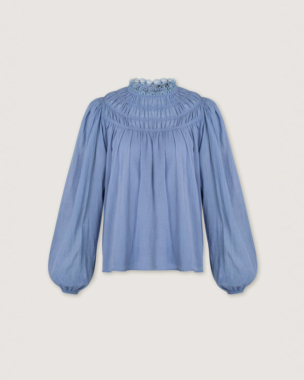 Magali Pascal SYMPHONY SHIRT Heather Blue