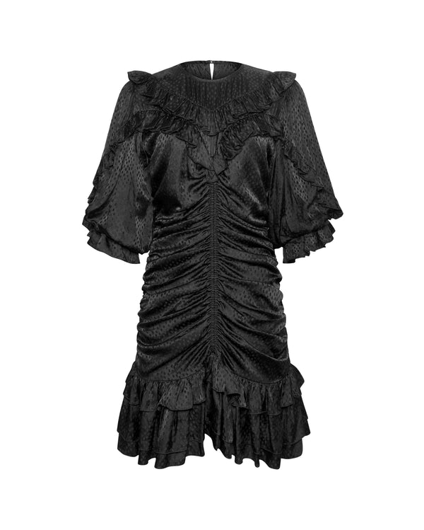 Magali Pascal TIFFIN DRESS BLACK