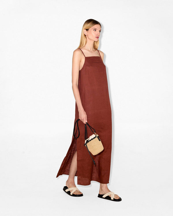 Magali Pascal VANILLE MAXI DRESS Sequoia