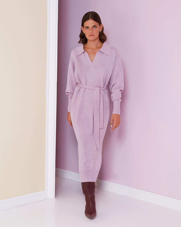 magali pascal VERITY DRESS LAVENDER