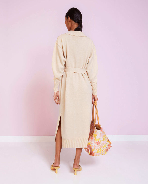 Magali Pascal VERITY DRESS SANDSTONE