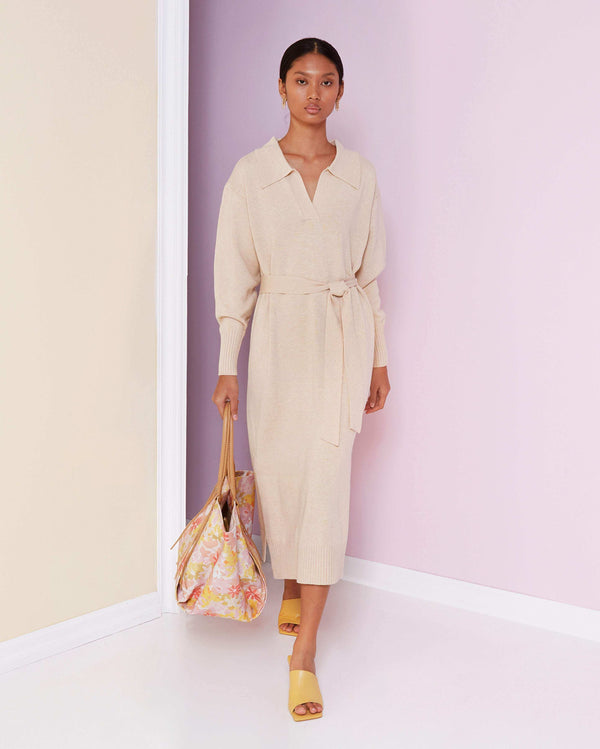 Magali Pascal VERITY DRESS SANDSTONE