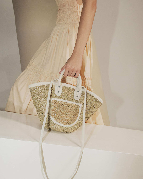 magali pascal YOKO SMALL BASKET Beige