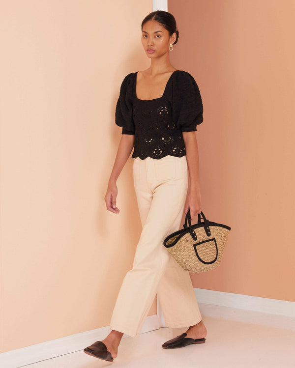 Magali Pascal YOKO SMALL BASKET Black