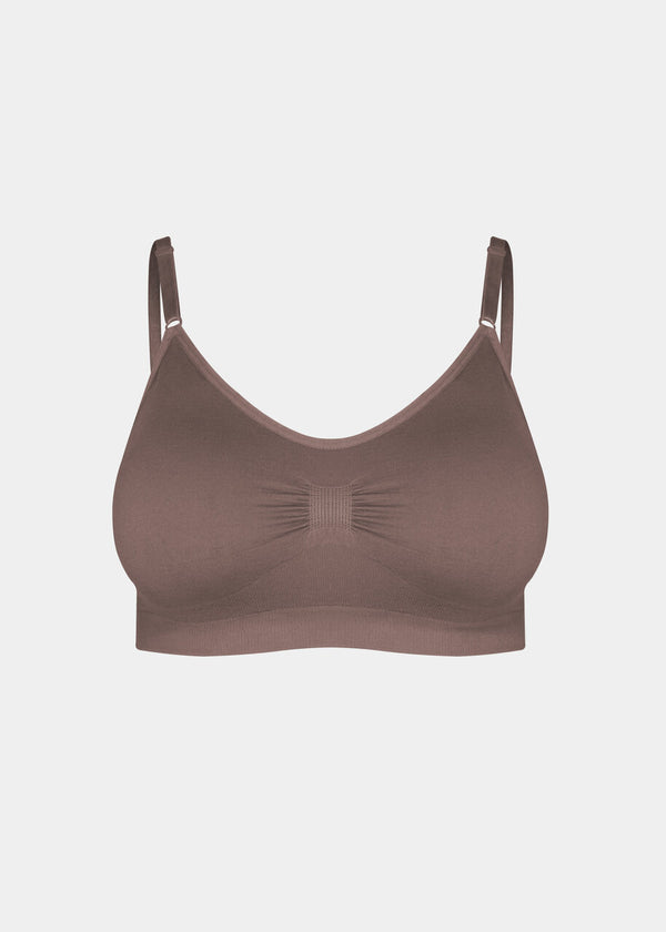 Magic Bodyfashion Comfort Bra Spaghetti Straps Macchiato