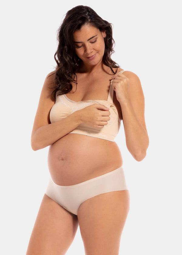 Magic Bodyfashion Fancy Mama Nursing Bra Black/Latte