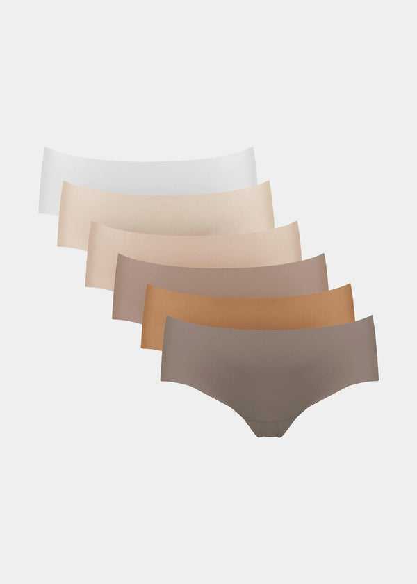 magic bodyfashion Hipster Pack (6-pack) Nude Shades Combi