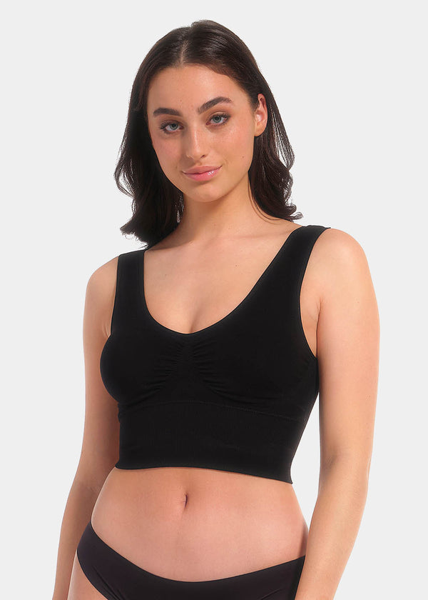 magic bodyfashion Bamboo Shape Bra Bamboo Black