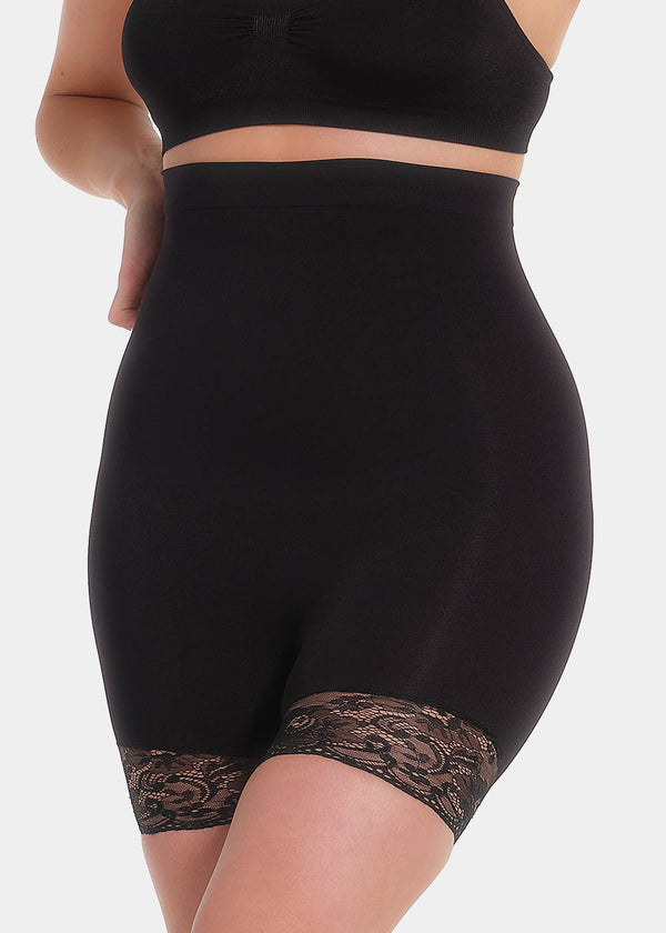 Magic Bodyfashion Comfort Lace High Short Black