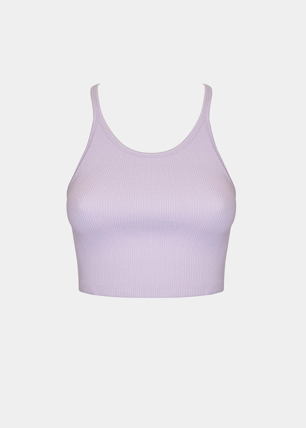 Magic Bodyfashion Lounge Crop Top Lavender