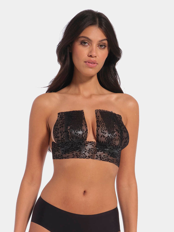 magic bodyfashion Luxury Lace Boob Tape Black