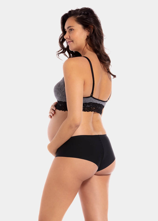 Magic Bodyfashion Mama Nursing Bra Lace Black/Grey