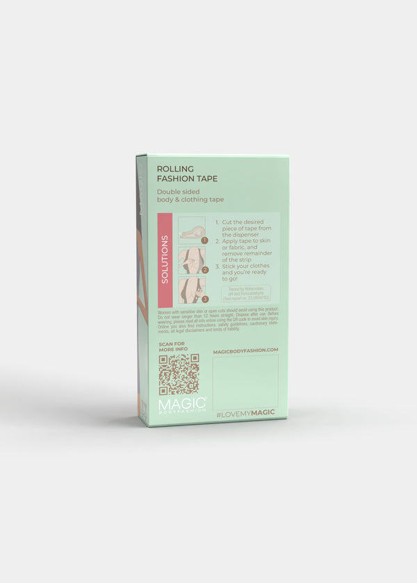 Magic Bodyfashion Rolling Fashion Tape Clear