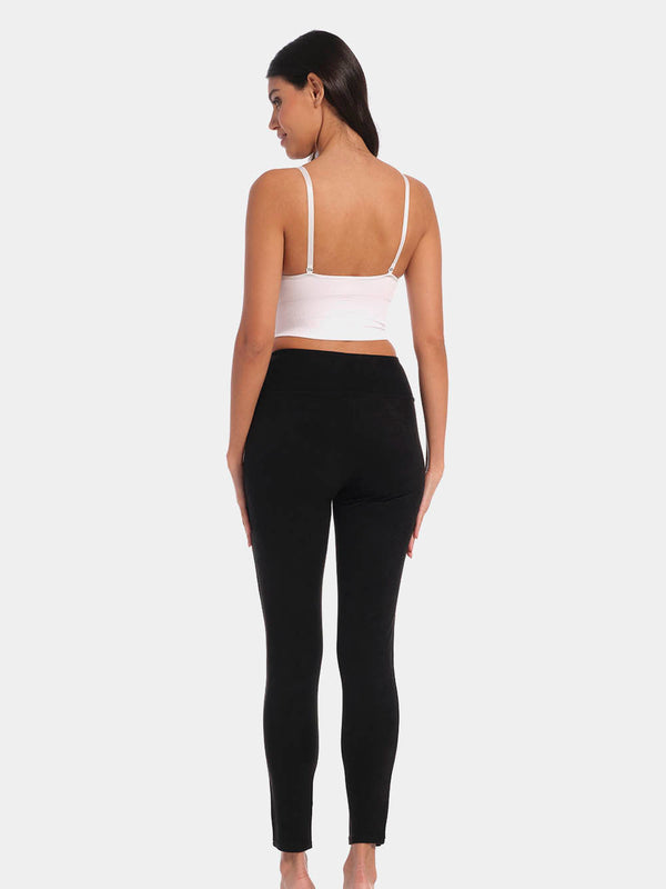 Magic Bodyfashion Suedine Look Legging Black