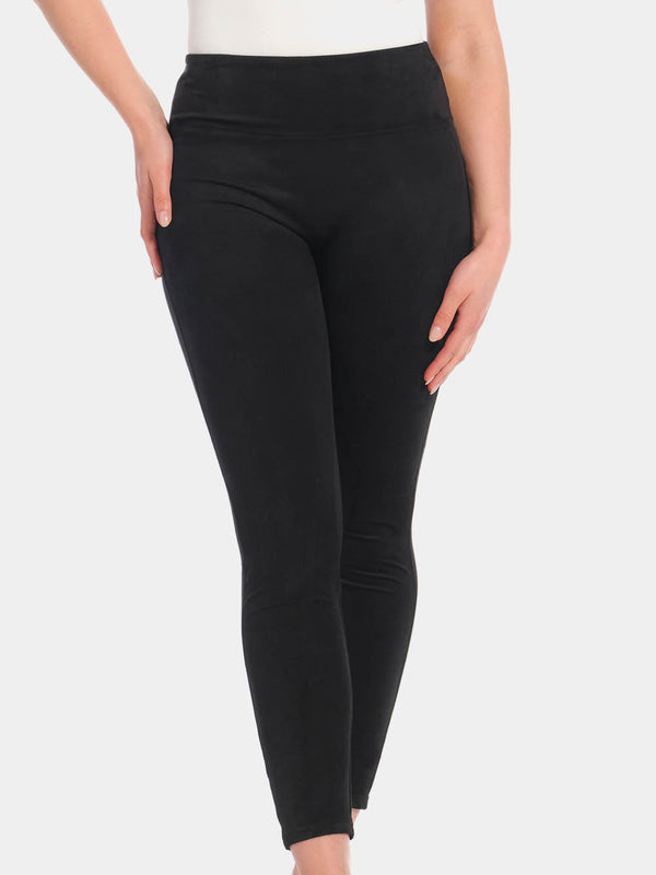 Magic Bodyfashion Suedine Look Legging Black