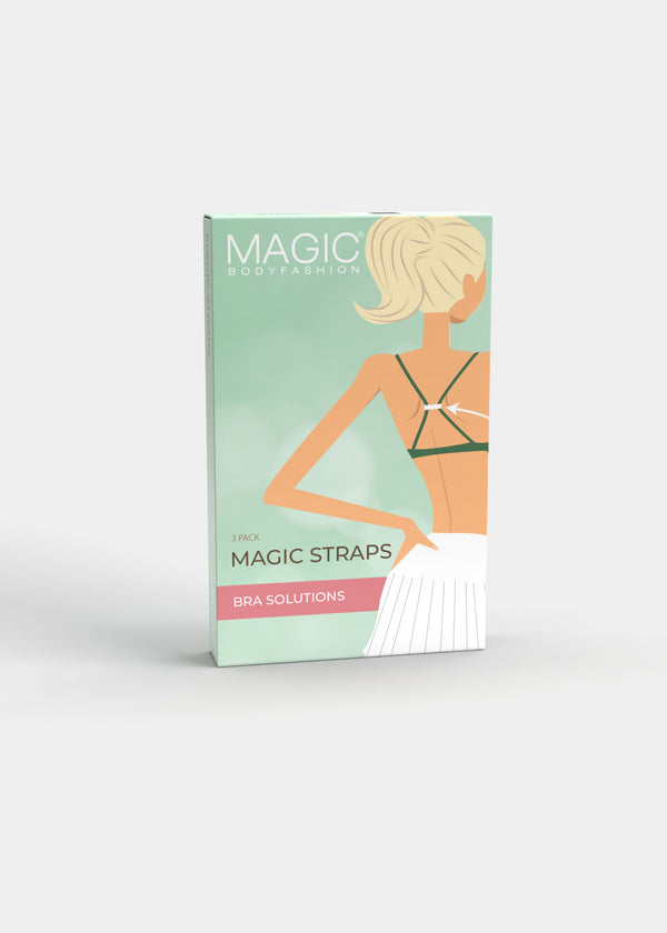 Magic Bodyfashion Magic Straps (Size 2) Black/Latte/White