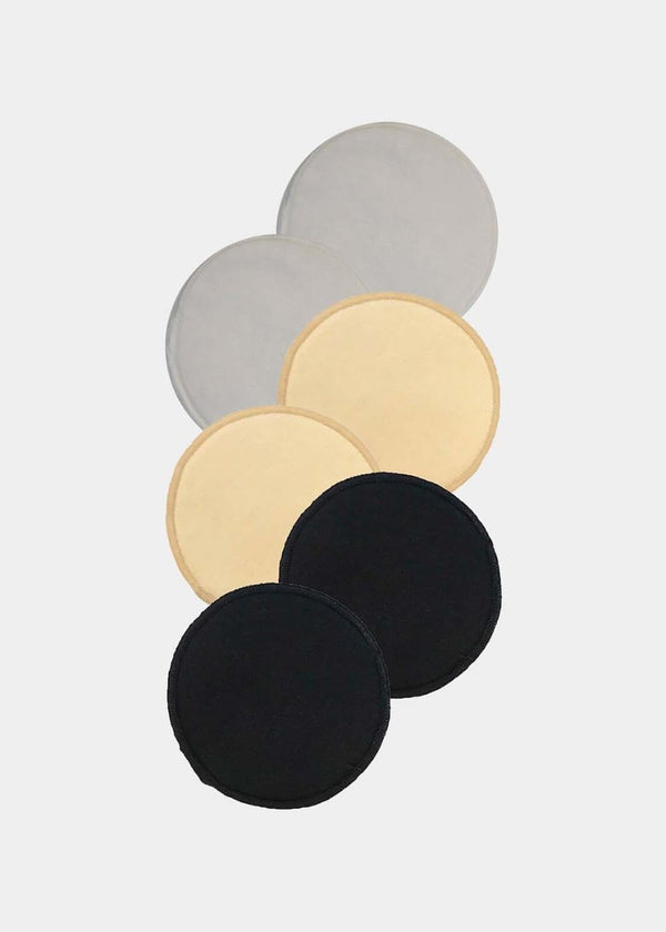 Magic Bodyfashion Nursing Pads (3-pack) Black/Latte/White