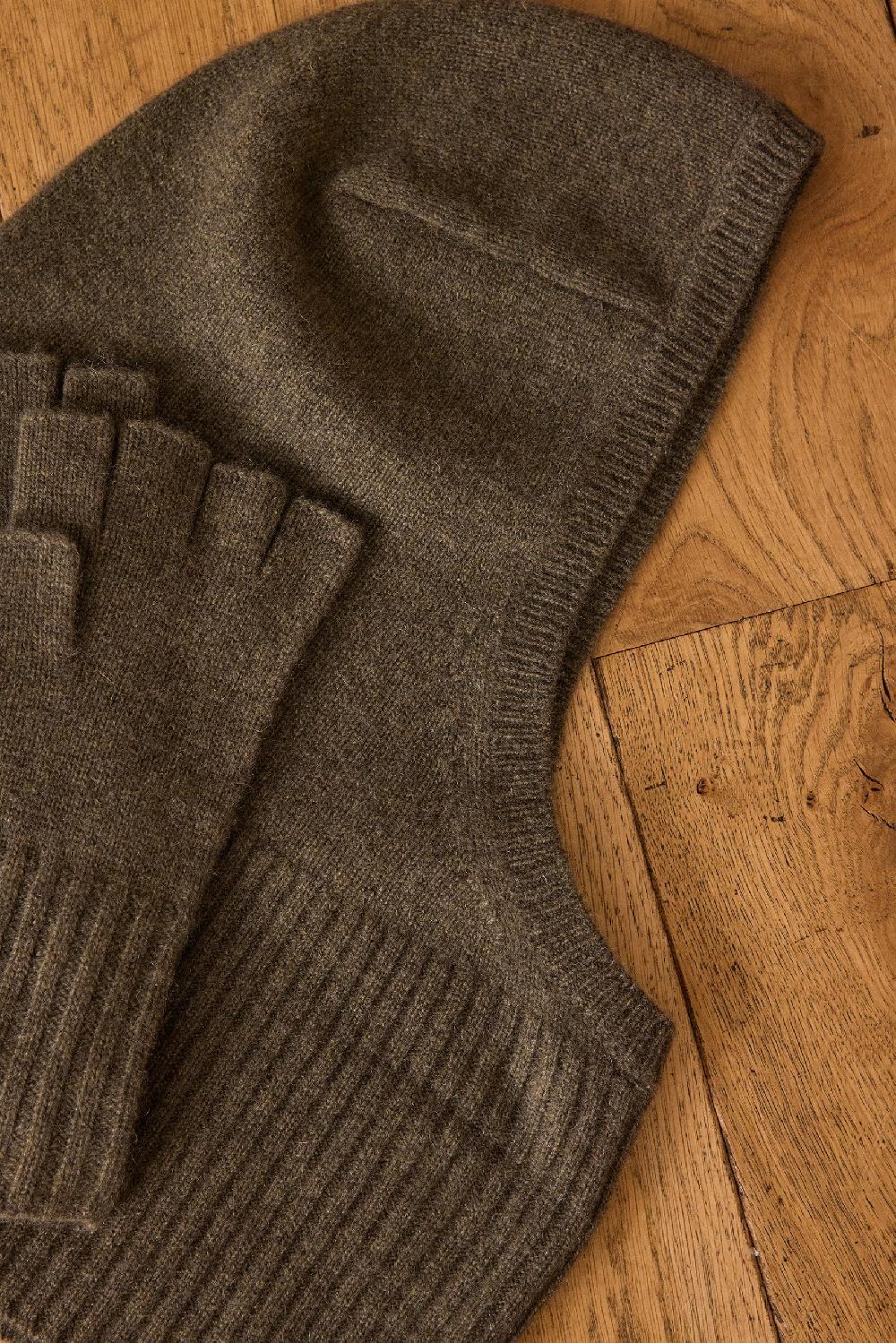 Maison 123 Balaclava In 100% Recycled Cashmere 2-ply – HECTOR